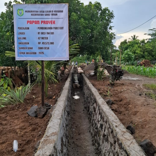 pembangunan Got